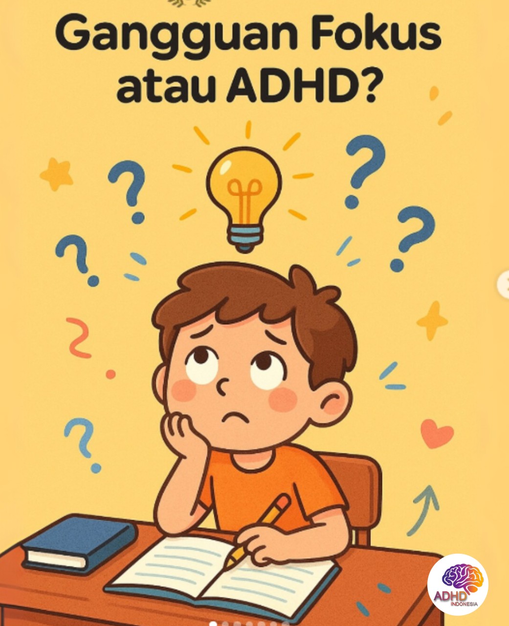 ADHD dan Kesulitan Fokus Anak: Edukasi untuk Keluarga di Kota Denpasar
