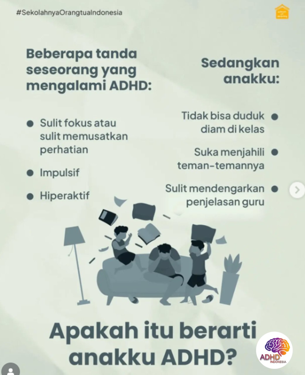 Ciri dan Gejala ADHD pada Anak Usia Dini di Kota Denpasar